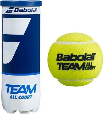 BABOLAT Team All Court Light Weight |Ideal for Longer Play Tennis Ball(Pack of 3, Yellow)