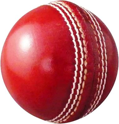 SPORTIFY RED LEATHER BALL ( PACK OF 1 ) Cricket Leather Ball(Standard, Pack of 1, Red)