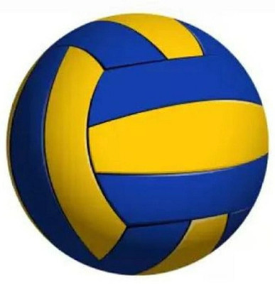 APPSS SPORTS Volleyball _7071 Volleyball - Size: 5(Standard, Pack of 1, Yellow, Blue)