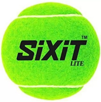 sixit Super Cricket Tennis Ball(Pack of 1, Green)