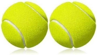 PRISAMX LIGHT WEIGHT CRICKET TENNIS BALL Cricket Tennis Ball(Standard, Pack of 2, Yellow)