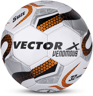 VECTOR X VENOMOUS Football - Size: 5(Standard, Pack of 1)