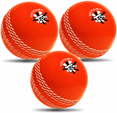 VICTORY T-20 Synthetic Cricket Ball Wind Ball for Cricket Tournament, Street Match Cricket Synthetic Ball(Standard, Pack of 3)