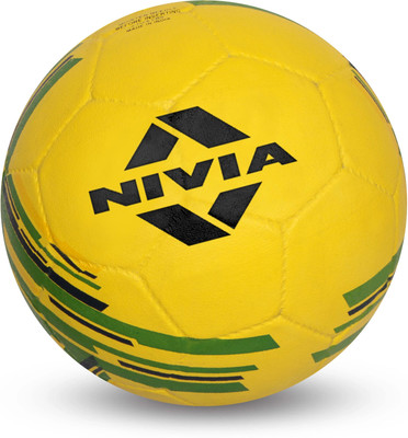 NIVIA Country Colour Brazil Football - Size: 3(Kids, Pack of 1, Multicolor)