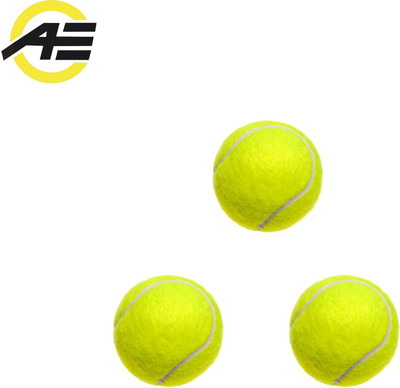 HOC TENNIS BALL SOFT TENNIS USED FOR SOFT TENNIS TOURNAMENT Cricket Tennis Ball(Standard, Pack of 3, Yellow)