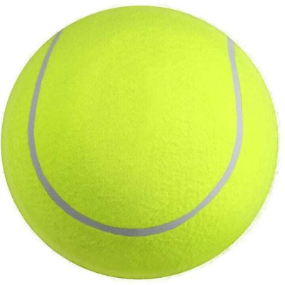 PRABHU Rubber Light Weight Tennis/Cricket High Bounce Light Weight Soft ball Tennis Ball(Standard, Pack of 1, Green)