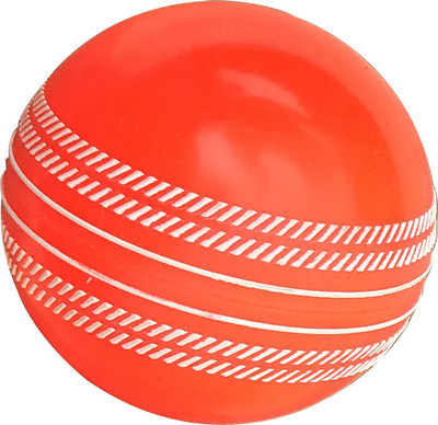 teestribe CRICKET BALL I 10 Cricket Rubber Ball(Standard, Pack of 1, Orange)