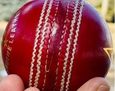 RMAINI SPORTS Pihu Sports Cricket Leather Ball Cricket Leather Ball(Standard, Pack of 1, Red)