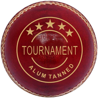 UGSSPORTS Tournament Cricket Leather Ball(Standard, Pack of 1, Red)
