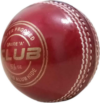 LSISPORTS 2 PANEL LSI CLUB CRICKET LEATHER BALL Cricket Leather Ball(Standard, Pack of 1, Red)