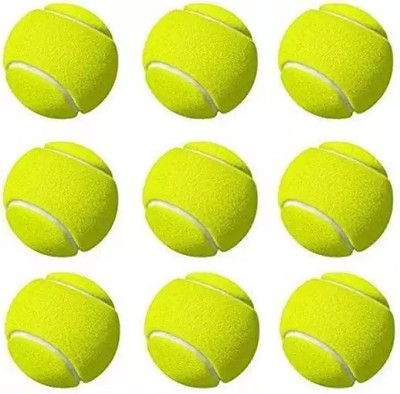 Kavyashine ® High-Quality Cricket & Tennis Practice Ball for Training Outdoor Cricket. Cricket Tennis Ball(Standard, Pack of 9)