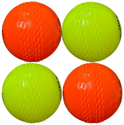 SRSRSRS WIND WALL SET OF 4 Cricket Rubber Ball(Standard, Pack of 4, Multicolor)