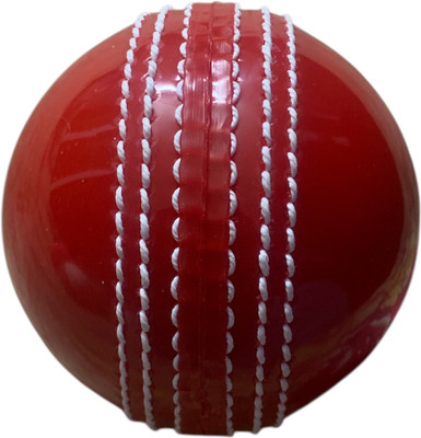 EmmEmm Premium Red Cherry Stitched Pvc True Bounce Cricket Ball Cricket Synthetic Ball(Standard, Pack of 1)