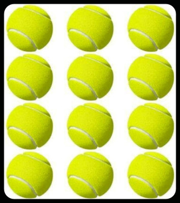 JAI SHRI New-JS _242Pack of 6 Tennis Ball(Standard, Pack of 6, Green)