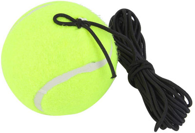 KUMIJASHI Tennis Trainer Rebound Ball,Solo Tennis Training Equipment for Self-Practice123 Cricket Training Ball(Kids, Pack of 1, Multicolor)