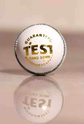 KHX ENTERPRISES White TEST CRICKET BAL Cricket Leather Ball(Standard, Pack of 1, White)