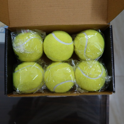 gamers hub Cricket Tennis Ball Cricket Rubber Ball(Standard, Pack of 6, Green)