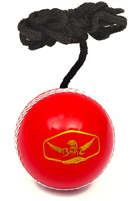 BAAZ Practice Ball || Knocking Ball || Hanging Ball || Hard Wind Ball || Cricket Training Ball(Standard, Pack of 1, Red)