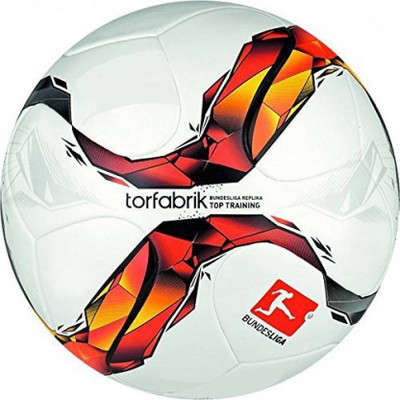 Aavik Bundesliga Football - Size: 5(Standard, Pack of 1, Red, White, Black, Yellow)