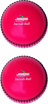 Jaspo Incredi Ball Soft T-20 Training for Indoor/Outdoor Cricket (Pink (Pack of 2)) Cricket Synthetic Ball(Standard, Pack of 2, Pink)