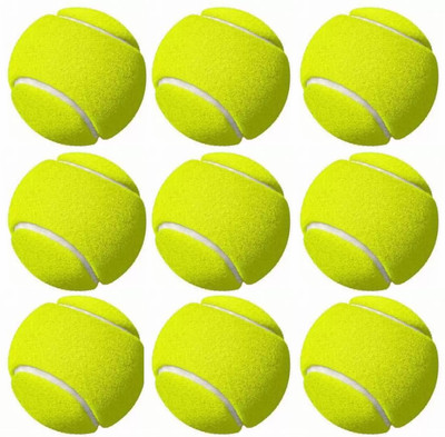 gamers hub Tennis Cricket Ball , Cricket Tennis Ball Light Weight Cricket Tennis Ball(Standard, Pack of 9)