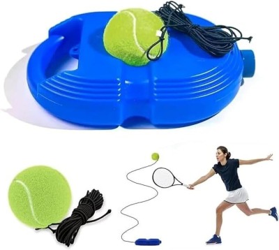 mkp Solo self Playing Practice Tennis Rebound Ball with String Cricket Trainer Rope Tennis Ball(Pack of 1)