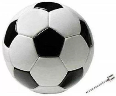 BALI CREATION Football rugby 03 black&white synthetic size-5 Football - Size: 5(Standard, Pack of 1, Multicolor)
