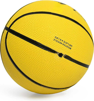 NE NEPTUNE Basketball for Kids Junior Size for Children and Kids, Premium Rubber Material Basketball - Size: 3(Kids, Pack of 1, Yellow)