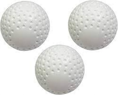 VK Pro Hockey Ball (Pack of 3, White) Hockey Ball(Pack of 3)