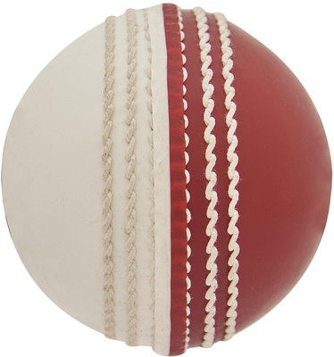 CEELA Pvc Training Cricket Training Ball(Standard, Pack of 1, White, Brown)