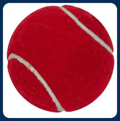 JAI SHRI New-Cricket hard 1 Cricket Training Ball(Standard, Pack of 3, Red)