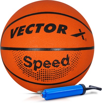 VECTOR X Speed Baksetball With Pump Basketball - Size: 7(Pack of 1)