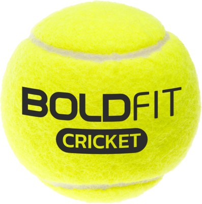 BOLDFIT Box Pack Green High Bounce Light Weight Soft Set Combo Cricket Tennis Ball(Pack of 1, Green)