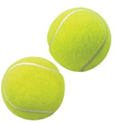 Monika Sports Soft Cricket Light Tennis Balls for Cricket Tournament Cricket Tennis Ball(Standard, Pack of 2, Green)