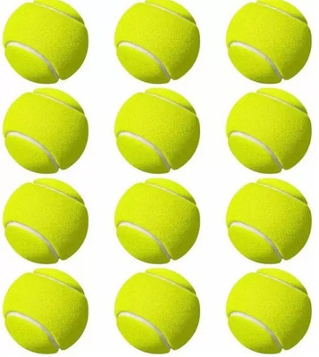 NJ SPORTS SOFT WOOLEN TENNIS Tennis Ball(Standard, Pack of 12)