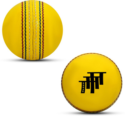 TrofT Indoor Cricket Training Ball(Standard, Pack of 2, Yellow)
