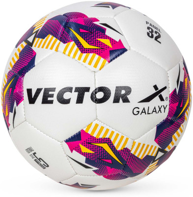 VECTOR X Galaxy Textured Outer TPU Match & Training Soccer Football - Size: 5(Standard, Pack of 1)