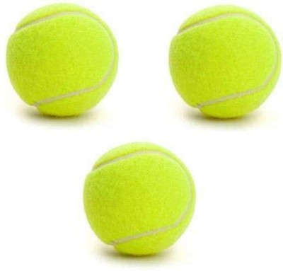 Shopeleven Cricket Tennis Ball Light Weight, Cricket Rubber Cricket Tennis Ball(Pack of 3)