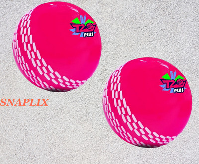 Snaplix Wind Ball Spin Legend – Designed for Spin Mastery Cricket Synthetic Ball(Standard, Pack of 2, Pink)