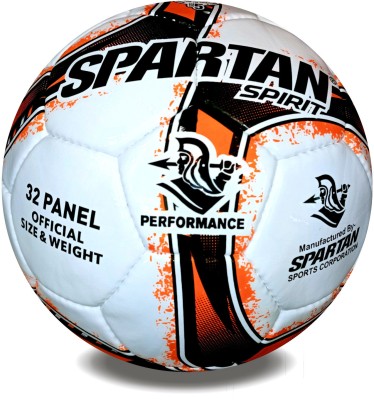 SPARTAN Spirit PERFORMANCE PU Football - Size: 5(Pack of 1)