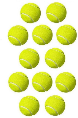 HOC SUPER YELLOW TENNIS BALL WOOLEAN (PACK OF 12) Tennis Ball(Standard, Pack of 12, Yellow)