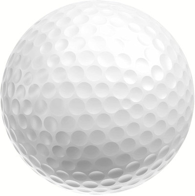 Total sports & fitness Golf Ball Durable Surlyn Cover Golf Ball(Standard, Pack of 1, White)