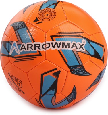 ArrowMax Kick Football Ball Premium Material For Kids Adults Soccer Football - Size: 5(Pack of 1, Orange)