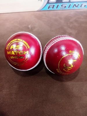 WINGSSPORTS Leather Cricket Ball Solid Quality Red Colour (Pack of 2) Cricket Leather Ball(Pack of 2)