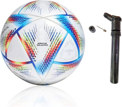 Owlix World Cup 2022 football With Pump Football - Size: 5(Standard, Pack of 1)