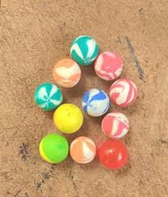 AAKRISH 12 Pc Multi Print Crazy Jumping Balls/Bouncing Ball ,Return Gift for kids Handball(Kids, Pack of 12)