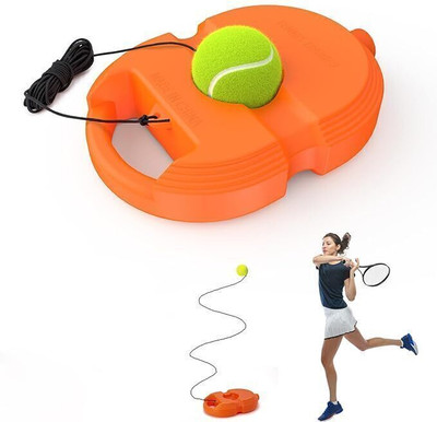 GELAI ENTERPRISE Self-Study Training Trainer Rebound Balls with Rope Practice Tool Tennis Kit
