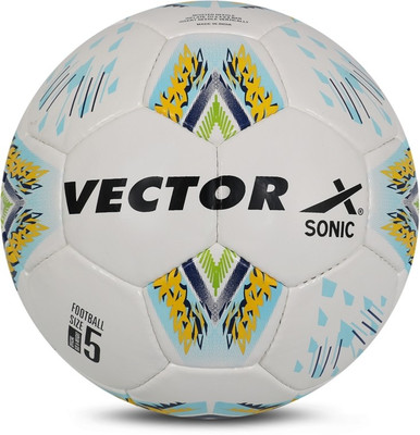VECTOR X Sonic PU Hand Stitched Football - Size: 5(Standard, Pack of 1)