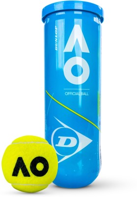 DUNLOP Australian Open 12 Can (3 Balls/Can) Tennis Ball(Pack of 36, Green)