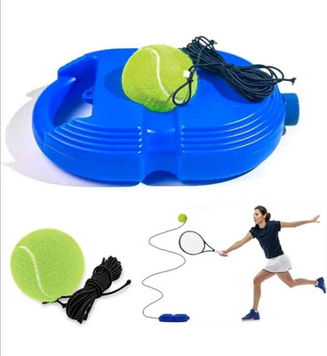 Quvira Tennis Trainer Rebound Balls Self-Study Rope Practice Solo Tennis Kit Table Tennis Ball(Kids, Pack of 1, Multicolor)